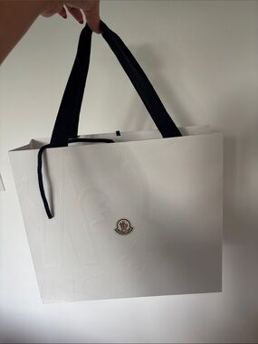Moncler shopping bag